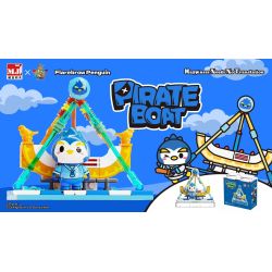 BEAUTY AND 13071 MODEL RABBIT 6 ORANGE bộ đồ chơi xếp lắp ráp ghép mô hình 601 khối