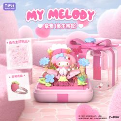 GEKKOSHA 803303 SANRIO FAMILY STAR WISH FINGER7 bộ đồ chơi xếp lắp ráp ghép mô hình SANRIO CHARACTERS STARWISH RING BOX