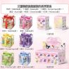 GEKKOSHA 803303 SANRIO FAMILY STAR WISH FINGER7 bộ đồ chơi xếp lắp ráp ghép mô hình SANRIO CHARACTERS STARWISH RING BOX
