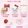 GEKKOSHA 803303 SANRIO FAMILY STAR WISH FINGER7 bộ đồ chơi xếp lắp ráp ghép mô hình SANRIO CHARACTERS STARWISH RING BOX