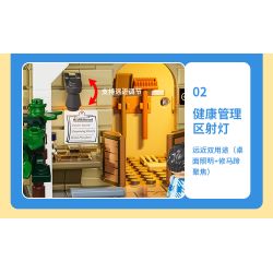 LUMIBRICKS FUNWHOLE F9080 9080 ỔN ĐỊNH bộ đồ chơi xếp lắp ráp ghép mô hình City HORSE STABLE Thành Phố 973 khối