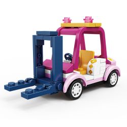 Kazi KY81135 81135 MẪU XE KÉO CỦA CÔ GÁI 8 bộ đồ chơi xếp lắp ráp ghép mô hình