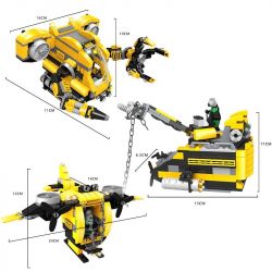 WOMA C9115 9115 Xếp hình kiểu  CREATOR 3 IN 1 Deep Sea Submarine Thám Hiểm Biến Sâu 538 khối