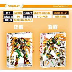 LE YI 62063 THẦN CHIẾN TRANH BAI QI bộ đồ chơi xếp lắp ráp ghép mô hình 1101 khối