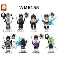 WM 2495 2496 2497 2498 6155 2491 2492 2493 2494 MÔ HÌNH NARUTO 8 bộ đồ chơi xếp lắp ráp ghép mô hình Movie & Game Phim Và Trò Chơi