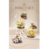 LOZ 4117 CÔN TRÙNG HOA CÕI BƯỚM ĐỐM HỔ bộ đồ chơi xếp lắp ráp ghép mô hình Arts & Crafts INSECT