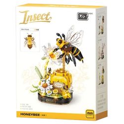 LOZ 4119 CÔN TRÙNG HOA CÕI ONG bộ đồ chơi xếp lắp ráp ghép mô hình Arts & Crafts INSECT