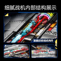 SEMBO 202274 TINH THẦN ANH HÙNG CỦA ĐẤT NƯỚC MẠNH MẼ PHIÊN BẢN PHỐI CẢNH CHIẾN ĐẤU TÀNG HÌNH J-35 bộ đồ chơi xếp lắp ráp ghép mô hình Military Army J-35 FIGHTER AIRCRAFT Quân Sự Bộ Đội 1323 khối