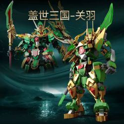 SEMBO 106076 CUỘC THI VINH QUANG GUAN YU BB VĨ ĐẠI bộ đồ chơi xếp lắp ráp ghép mô hình 491 khối