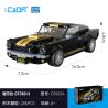 CADA DOUBLEE C55034 55034 SHELBY GT350H 1:24 tỷ lệ 1:24 bộ đồ chơi xếp lắp ráp ghép mô hình Speed Champions Racing Cars Đua Xe Công Thức 285 khối
