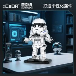 CADA DOUBLEE C59091 59091 BÃO NGƯỜI LÍNH TRẮNG bộ đồ chơi xếp lắp ráp ghép mô hình Star Wars Chiến Tranh Giữa Các Vì Sao 531 khối