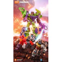 BLOKEES 71304 TRANSFORMERS STAR EDITION VÒNG THỨ 3 CỦA POWER GATHERING bộ đồ chơi xếp lắp ráp ghép mô hình Movie & Game DEFENDER VERSION Phim Và Trò Chơi