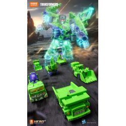 BLOKEES 71304 TRANSFORMERS STAR EDITION VÒNG THỨ 3 CỦA POWER GATHERING bộ đồ chơi xếp lắp ráp ghép mô hình Movie & Game DEFENDER VERSION Phim Và Trò Chơi