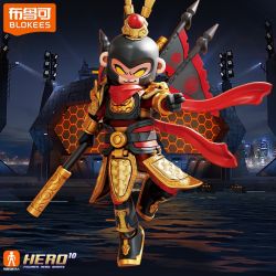 BLOKEES 85046 ANH HÙNG INFINITE DHARMA HÌNH ẢNH SUN WUKONG 2.0 bộ đồ chơi xếp lắp ráp ghép mô hình Movie & Game Phim Và Trò Chơi