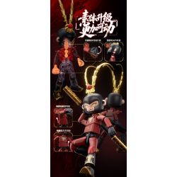 BLOKEES 85046 ANH HÙNG INFINITE DHARMA HÌNH ẢNH SUN WUKONG 2.0 bộ đồ chơi xếp lắp ráp ghép mô hình Movie & Game Phim Và Trò Chơi