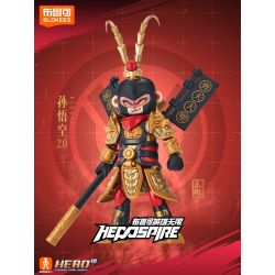 BLOKEES 85046 ANH HÙNG INFINITE DHARMA HÌNH ẢNH SUN WUKONG 2.0 bộ đồ chơi xếp lắp ráp ghép mô hình Movie & Game Phim Và Trò Chơi