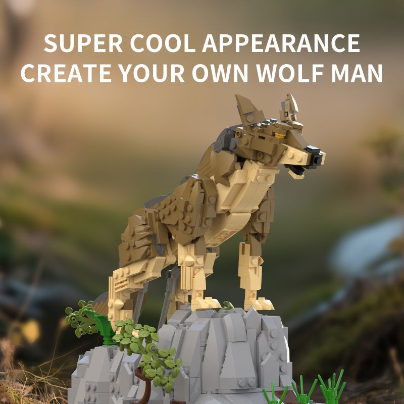 XBERT 66131 SÓI bộ đồ chơi xếp lắp ráp ghép mô hình