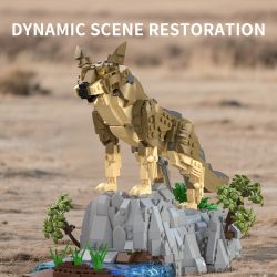 XBERT 66131 SÓI bộ đồ chơi xếp lắp ráp ghép mô hình