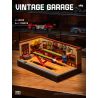 SMALL ANGLE JD098 NHÀ MÁY SỬA CHỮA XE RETRO bộ đồ chơi xếp lắp ráp ghép mô hình Creator THE SPEED HUNTER VINTAGE GARAGE Sáng Tạo 750 khối