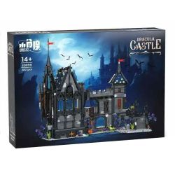 SMALL ANGLE JD099 LÂU ĐÀI VAMPIRE DRACULA bộ đồ chơi xếp lắp ráp ghép mô hình Creator DRACULA CASTLE Sáng Tạo 3007 khối