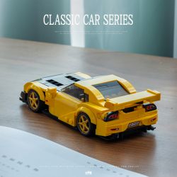 SMALL ANGLE JD085 XE THỂ THAO MAZDA RX7 bộ đồ chơi xếp lắp ráp ghép mô hình Speed Champions Racing Cars Đua Xe Công Thức 351 khối