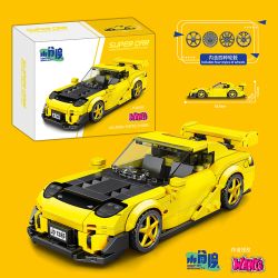 SMALL ANGLE JD085 XE THỂ THAO MAZDA RX7 bộ đồ chơi xếp lắp ráp ghép mô hình Speed Champions Racing Cars Đua Xe Công Thức 351 khối
