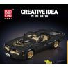 MouldKing 10029 Mould King 10029 PONTIAC FLAMINGO bộ đồ chơi xếp lắp ráp ghép mô hình Creator PONTIAC FIREBIRD Sáng Tạo 1557 khối