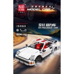 MouldKing 15063 Mould King 15063 PORSCHE 911 BACK-ROAD bộ đồ chơi xếp lắp ráp ghép mô hình Technic Kỹ Thuật Công Nghệ Cao Mô Hình Phương Tiện 824 khối