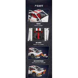 MouldKing 15063 Mould King 15063 PORSCHE 911 BACK-ROAD bộ đồ chơi xếp lắp ráp ghép mô hình Technic Kỹ Thuật Công Nghệ Cao Mô Hình Phương Tiện 824 khối