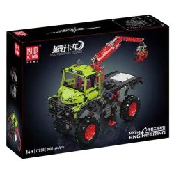 MouldKing 17038 Mould King 17038 REBRICKABLE MOC -16706 16706 UNIMOK XE TẢI OFF-ROAD bộ đồ chơi xếp lắp ráp ghép mô hình Technic UNIMOG Kỹ Thuật Công Nghệ Cao Mô Hình Phương Tiện 2002 khối