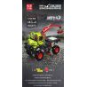 MouldKing 17038 Mould King 17038 REBRICKABLE MOC -16706 16706 UNIMOK XE TẢI OFF-ROAD bộ đồ chơi xếp lắp ráp ghép mô hình Technic UNIMOG Kỹ Thuật Công Nghệ Cao Mô Hình Phương Tiện 2002 khối