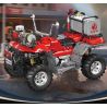 MouldKing 23003 Mould King 23003 ATV FIRE MOTORCYCLE bộ đồ chơi xếp lắp ráp ghép mô hình Technic ATV FIREFIGHTING VEHICLE Kỹ Thuật Công Nghệ Cao Mô Hình Phương Tiện 2100 khối