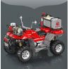 MouldKing 23003 Mould King 23003 ATV FIRE MOTORCYCLE bộ đồ chơi xếp lắp ráp ghép mô hình Technic ATV FIREFIGHTING VEHICLE Kỹ Thuật Công Nghệ Cao Mô Hình Phương Tiện 2100 khối