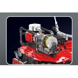 MouldKing 23003 Mould King 23003 ATV FIRE MOTORCYCLE bộ đồ chơi xếp lắp ráp ghép mô hình Technic ATV FIREFIGHTING VEHICLE Kỹ Thuật Công Nghệ Cao Mô Hình Phương Tiện 2100 khối