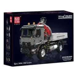 MouldKing 19016 Mould King 19016 PHƯƠNG TIỆN VẬN CHUYỂN bộ đồ chơi xếp lắp ráp ghép mô hình Technic TRUCK MOUNTED CRANE TRANSPORT VEHICLE Kỹ Thuật Công Nghệ Cao Mô Hình Phương Tiện 3767 khối