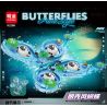 MINGDI LEIBAO K2208 2208 BƯỚM PUNK bộ đồ chơi xếp lắp ráp ghép mô hình BUTTERFLIES 328 khối