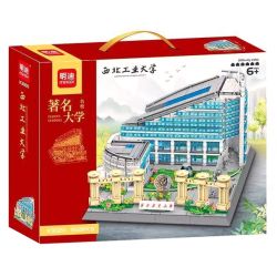 MINGDI LEIBAO K3020 3020 ĐẠI HỌC BÁCH KHOA TÂY BẮC bộ đồ chơi xếp lắp ráp ghép mô hình Creator Sáng Tạo 1939 khối