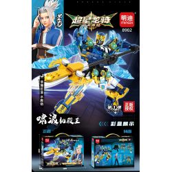 MINGDI LEIBAO 8902 SUPER STAR DRAGON RIDER FEMENTAL WAR CHRONICLE VUA CỦA NHỮNG CƠN SÓNG TUYẾT VÀ MO YING bộ đồ chơi xếp lắp ráp ghép mô hình Movie & Game Phim Và Trò Chơi 640 khối