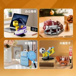 FORANGE FC8161 8161 THIẾT BỊ THỂ THAO SET 6 PHONG CÁCH BÓNG BÀN CHÀY BẦU DỤC TENNIS ĐÁ RỔ bộ đồ chơi xếp lắp ráp ghép mô hình Creator Sáng Tạo 650 khối