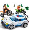 GUDI 9311 Xếp hình kiểu  CITY Police Chasing Cảnh Sát Truy đuổi Mô Tô Cướp 158 khối