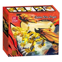 JIESTAR JJ9020 9020 RỒNG VÀNG bộ đồ chơi xếp lắp ráp ghép mô hình 452 khối