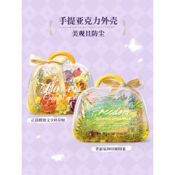 FEMIBOX S43007 43007 CUỘC HỌP ĐẦU TIÊN CỦA HOA JACQUARD bộ đồ chơi xếp lắp ráp ghép mô hình Creator Sáng Tạo