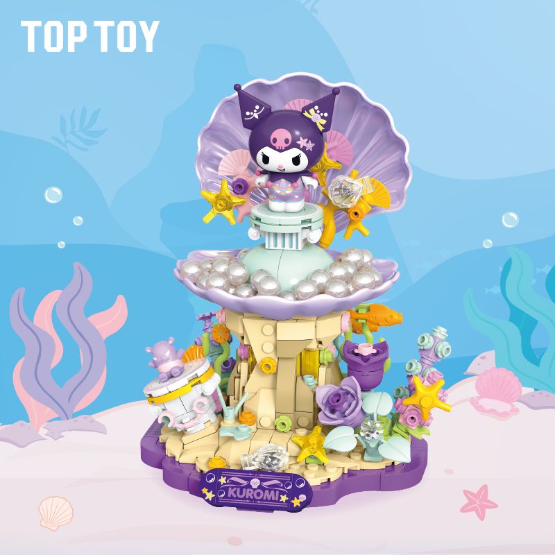 TOP TOY TC2335 2335 SANRIO KULOMI THÌ THẦM LỜI CHÚC NHỮNG BÍ MẬT CỦA NGƯỜI BẮC KINH bộ đồ chơi xếp lắp ráp ghép mô hình 300 khối
