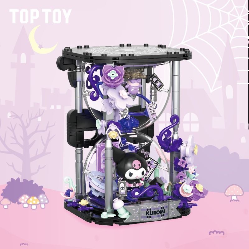 TOP TOY TC2336 2336 SANRIO KUROMI THÌ THẦM ĐIỀU ƯỚC CỦA ANH ẤY HOA GẶP NHỮNG DÒNG ÁNH SÁNG bộ đồ chơi xếp lắp ráp ghép mô hình 300 khối