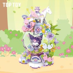 TOP TOY TC2337 2337 SANRIO KUROMI THÌ THẦM ĐIỀU ƯỚC CỦA ANH ẤY MISTY CLOUD DREAM bộ đồ chơi xếp lắp ráp ghép mô hình 300 khối