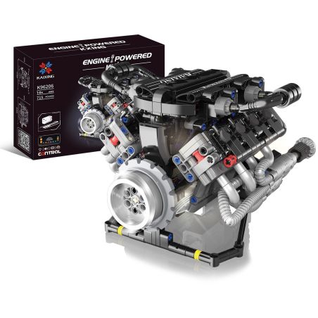 KAIXING K96206 96206 ĐỘNG CƠ LAMBORKINI V8 bộ đồ chơi xếp lắp ráp ghép mô hình Technic Kỹ Thuật Công Nghệ Cao Mô Hình Phương Tiện 715 khối