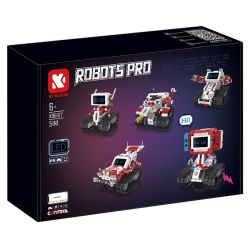 KAIYU KEEYEE WORLD K96167 96167 ROBOT TRÒ CHƠI MÀN HÌNH LED NĂM THAY ĐỔI bộ đồ chơi xếp lắp ráp ghép mô hình Technic ROBOTS PRO Kỹ Thuật Công Nghệ Cao Mô Hình Phương Tiện 358 khối