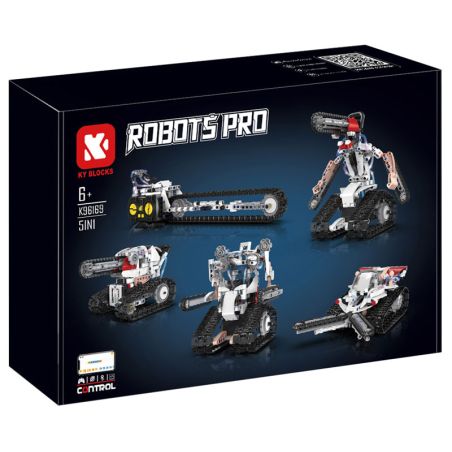 KAIYU KEEYEE WORLD K96169 96169 NĂM ROBOT CƯA MÁY BIẾN ĐỔI bộ đồ chơi xếp lắp ráp ghép mô hình Technic ROBOTS PRO Kỹ Thuật Công Nghệ Cao Mô Hình Phương Tiện 429 khối