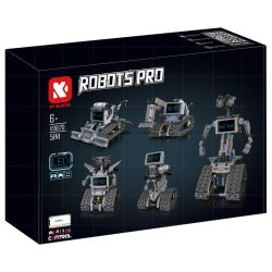 KAIYU KEEYEE WORLD K96170 96170 ROBOT NĂM THAY ĐỔI bộ đồ chơi xếp lắp ráp ghép mô hình Technic ROBOTS PRO Kỹ Thuật Công Nghệ Cao Mô Hình Phương Tiện 352 khối