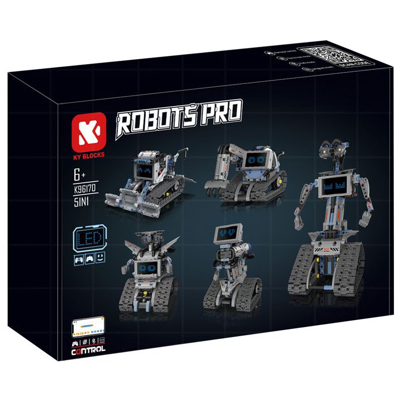 KAIYU KEEYEE WORLD K96170 96170 ROBOT NĂM THAY ĐỔI bộ đồ chơi xếp lắp ráp ghép mô hình Technic ROBOTS PRO Kỹ Thuật Công Nghệ Cao Mô Hình Phương Tiện 352 khối